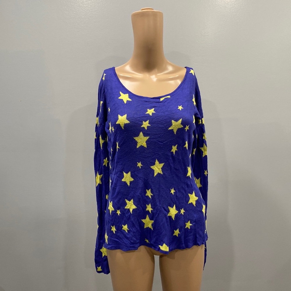 Mac + Jac long sleeve scooped neck sweater